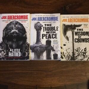 3 The Age of Madness Trilogy by Joe Abercrombie Set of Three Softcover Books